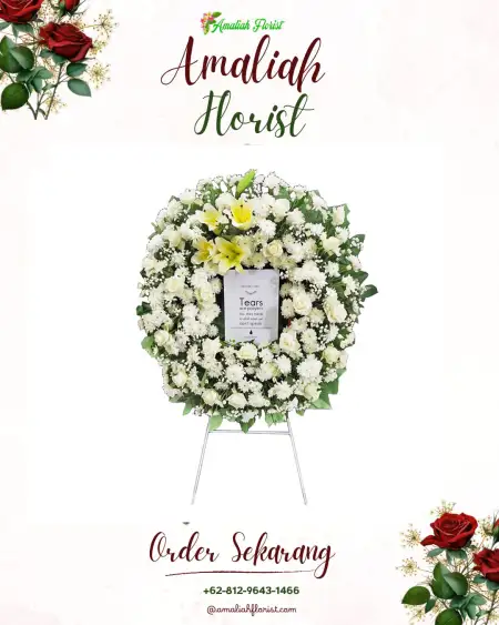Krans Bunga Duka Metro Sky Garden Bsd